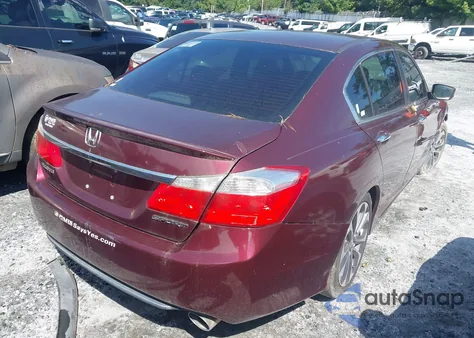 2013 Honda Accord Sport z USA, uszkodzony, nr VIN 1HGCR2F59DA210552